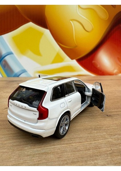 2015 Model Volvo XC90 Diecast Model Araba Çekbırak Açılan Kapılar Welly Diecast Metal Model Araba fırsatları