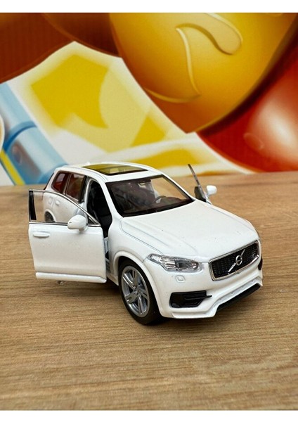 2015 Model Volvo XC90 Diecast Model Araba Çekbırak Açılan Kapılar Welly Diecast Metal Model Araba indirimleri