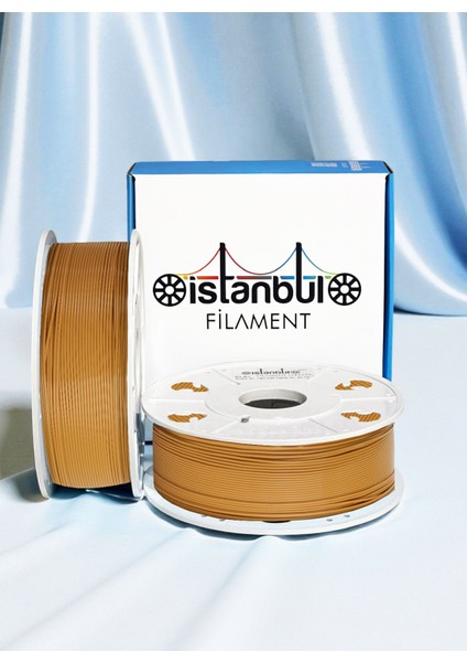 Pla+ Sütlü Kahve 1 kg Ø 1,75MM ± 0,05 mm (3D Yazıcı Kartuşu) Bambu Lab Uyumlu