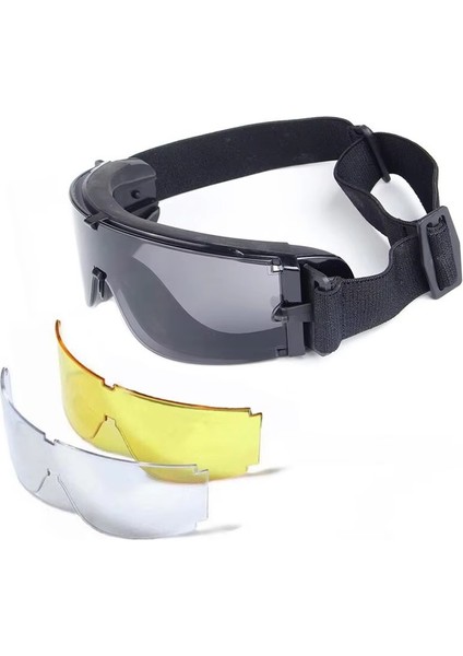 Açık Gözlük Rüzgar ve Uv Koruma Güneş Gözlüğü Koruyucu Gözlük Bisiklete Binme Için (Yurt Dışından)