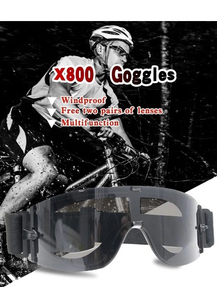 Açık Gözlük Rüzgar ve Uv Koruma Güneş Gözlüğü Koruyucu Gözlük Bisiklete Binme Için (Yurt Dışından) fiyatları