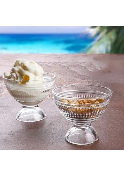 GRB29 Ayaklı Cam Kase 6'lı