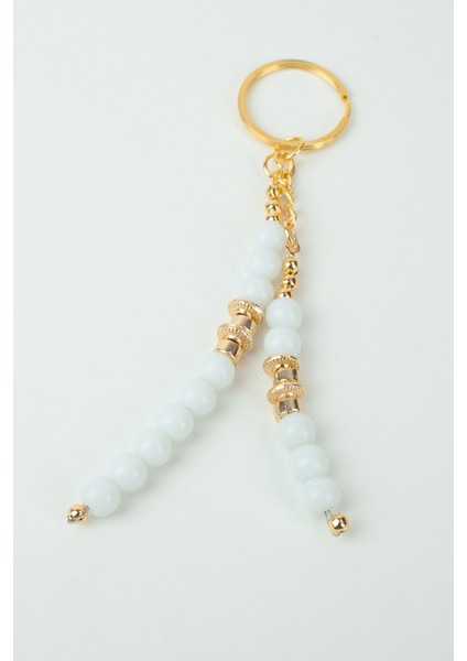 Oniks Doğal Taş Anahtarlık