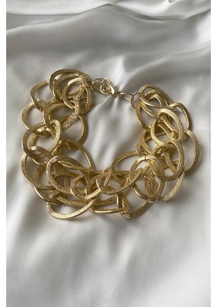 Kalın Zincir Choker Kolye modelleri