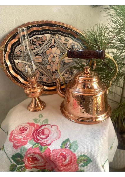 Bakır Bitki Çaydanlık modelleri