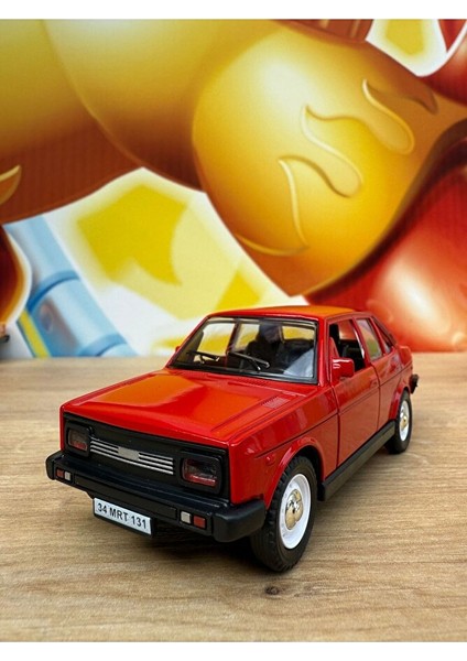 Fiat Tofaş Murat 131 Koleksiyon Metal Araba 12CM Nostaljik Araba Kırmızı Murat 131 Diecast Aaraba