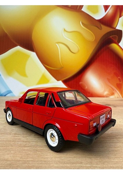 Fiat Tofaş Murat 131 Koleksiyon Metal Araba 12CM Nostaljik Araba Kırmızı Murat 131 Diecast Aaraba modelleri