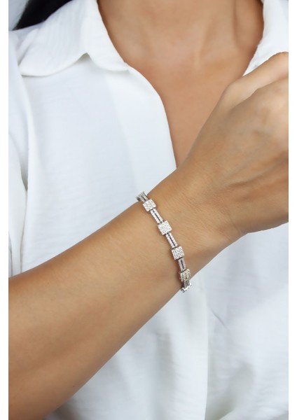 Vip Seri Zirkon Taş Bileklik