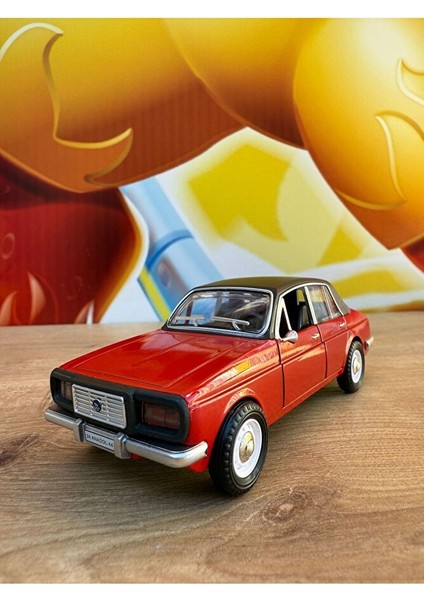 Anadol 1973 Model Klasik Nostaljik Anadol Diecast Araba Sesli Işıklı Havalı Korna Açılan Kapılar