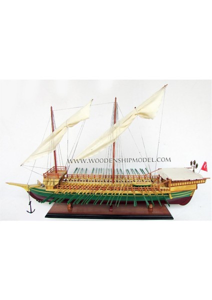 Gianhien TS0129P Bastarde Ahşap Hazır Yelkenli Gemi Maketi
