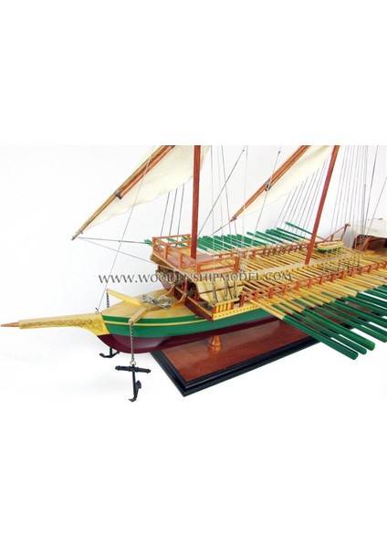 Gianhien TS0129P Bastarde Ahşap Hazır Yelkenli Gemi Maketi modelleri