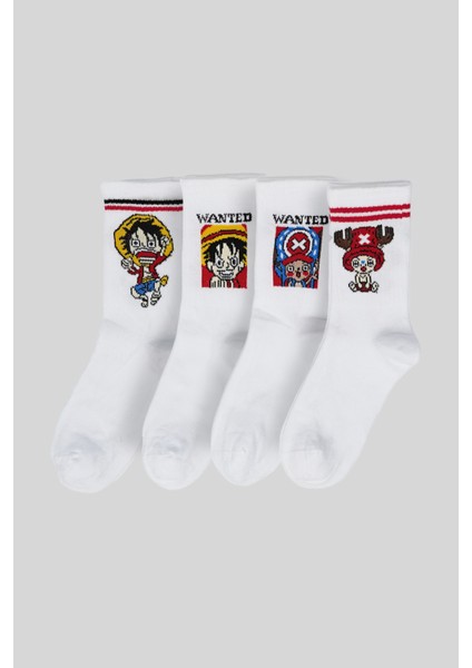 4 Çift Mevsimsel Çocuk Soket Çorap