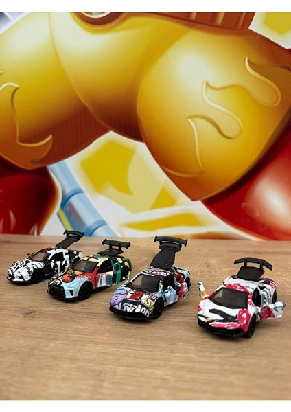 4'lü Yarış Arabası Oyuncak Porsche Lamborgini Mercedes Yarış Arabası Açılan Kapılar Çekbırak fiyatları