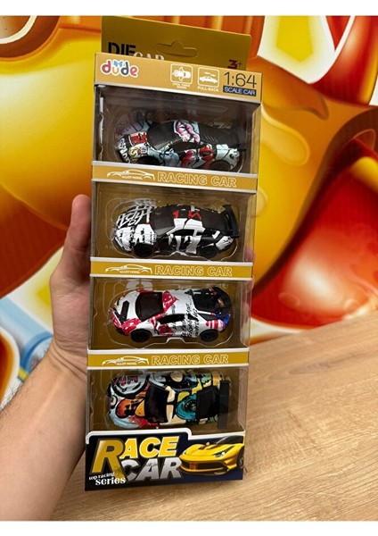 4'lü Yarış Arabası Oyuncak Porsche Lamborgini Mercedes Yarış Arabası Açılan Kapılar Çekbırak fırsatları
