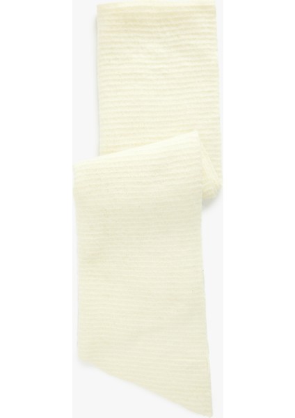 Yumuşak Dokulu Basic Uzun Atkı