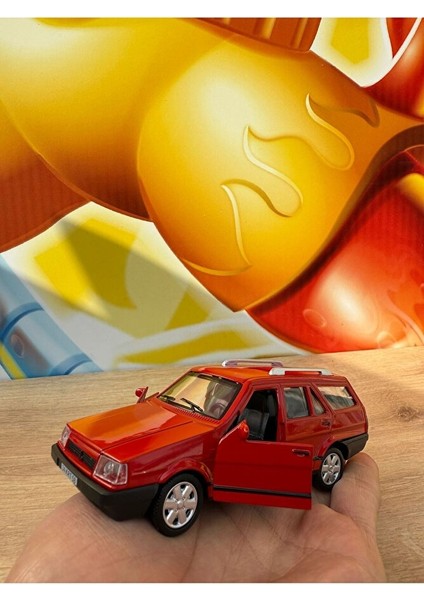 Tofaş Kartal Slx Diecast Araba Sesli Işıklı Havalı Korna Tofaş Kartal Slx Kırmızı Araba Açılan Kapı modelleri