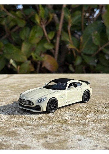 Mercedes Amg Gtr Koleksiyon Metal Araba 12CM Lüks Araba Krem Oyuncak Araba Metal Model Araba fiyatları