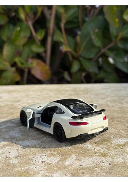 Mercedes Amg Gtr Koleksiyon Metal Araba 12CM Lüks Araba Krem Oyuncak Araba Metal Model Araba indirimleri