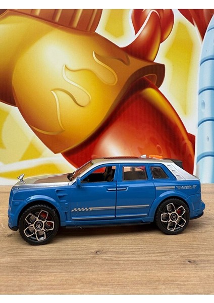 Rolls Royce Cullinan Araba Sürtmeli Sesli Işıklı Müzikli Açılan Kapılar 18CM Rolls Royce Araba fiyatları