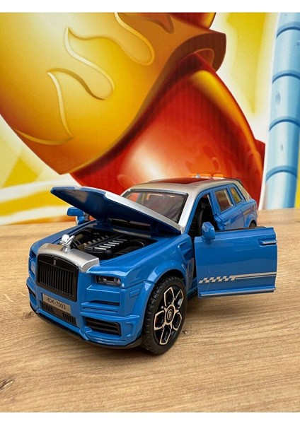 Rolls Royce Cullinan Araba Sürtmeli Sesli Işıklı Müzikli Açılan Kapılar 18CM Rolls Royce Araba fırsatları