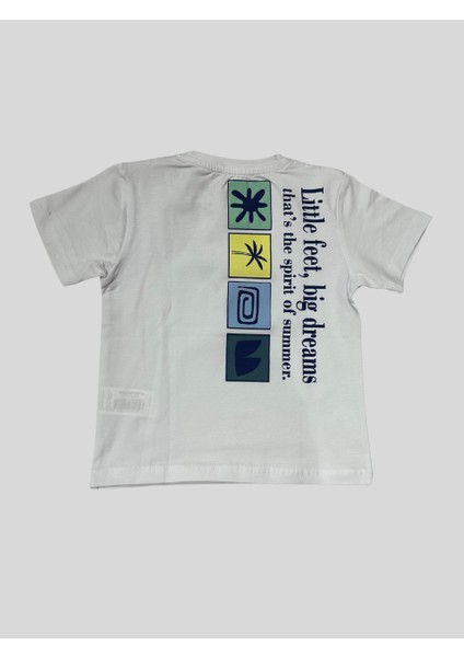 Erkek Bebebk Dream Tshirt 1-4 Yaş Beyaz fiyatları