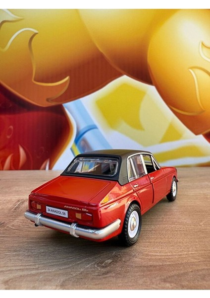 Anadol 1973 Model Klasik Nostaljik Anadol Diecast Araba Sesli Işıklı Havalı Korna Açılan Kapılar fırsatları