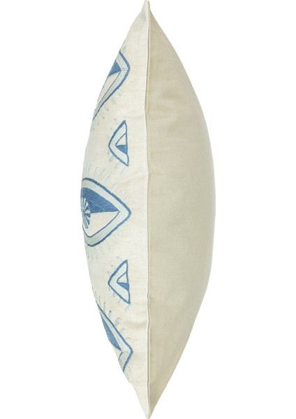 Elyra Göz Desenli Ipek Kırlent 50X50 cm