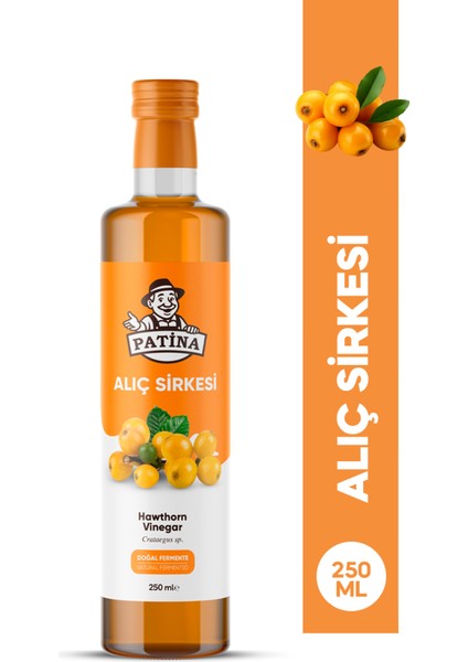 Doğal Fermantasyon Alıç Sirkesi 250 ml