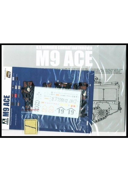2020 1/35 Ölçek, M9 Ace Askeri Araç, Plastik Model Kiti indirimleri