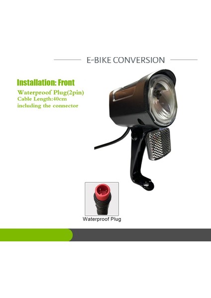 Elektrikli Bisiklet Için 12V-72V LED Işıklı Elektrikli Bisiklet, Su Geçirmez (Yurt Dışından) fiyatları