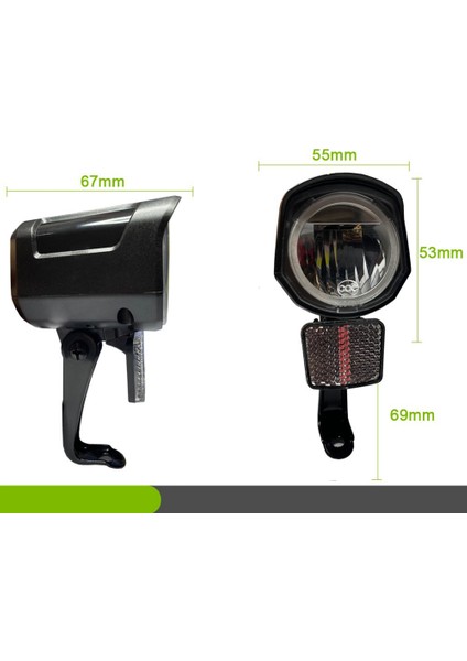 Elektrikli Bisiklet Için 12V-72V LED Işıklı Elektrikli Bisiklet, Su Geçirmez (Yurt Dışından) modelleri