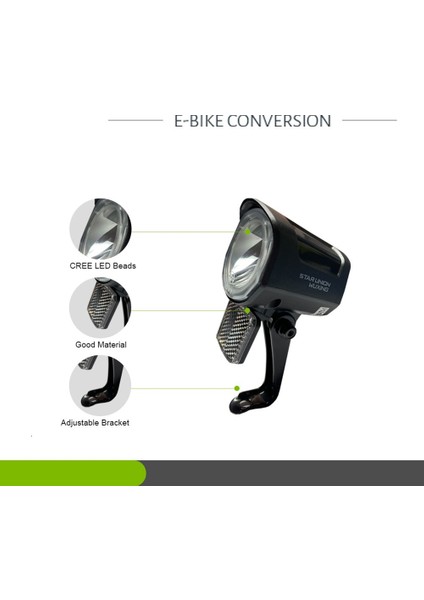 Elektrikli Bisiklet Için 12V-72V LED Işıklı Elektrikli Bisiklet, Su Geçirmez (Yurt Dışından) fırsatları