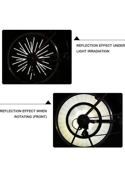 36 Adet Bisiklet Tekerleği Tel Reflektör Yansıtıcı Montaj Klipsi Tüpü (Yurt Dışından) indirimleri