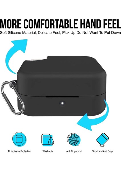 Caseonn Nothing Cmf Buds 2 Plus Kılıf Askı Aparatlı Mat Silikon Lacivert fırsatları