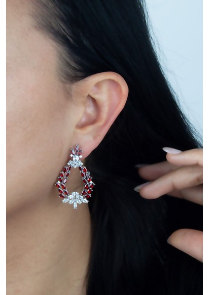 Yakut Görünümlü Küpe