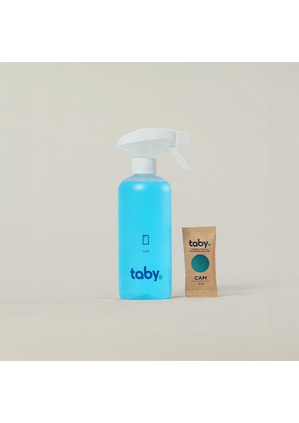 Doğal Kaynaklı Bitkisel ve Mineral Bazlı Cam/Ayna Temizleyici Tablet-12 Tablet modelleri