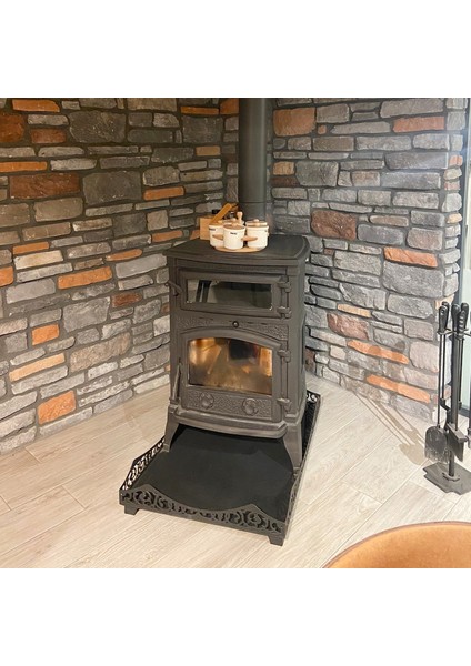Sirius Pik Döküm Fırınlı Kuzine Soba Siyah Renk Demir Döküm fiyatları