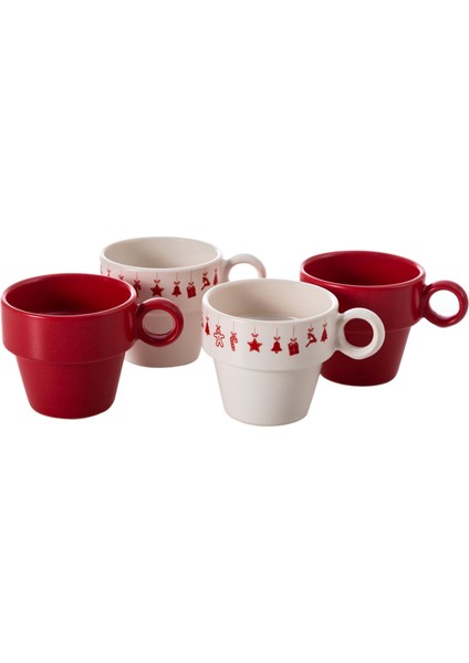 New Year 4'lü Fincan Seti indirimleri