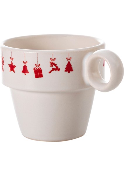 New Year 4'lü Fincan Seti