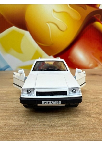 Tofaş Kartal Slx Metal Oyuncak Araba Tofaş Kartal Diecast Oyuncak Araba Beyaz Sesli Işıklı Açılan indirimleri