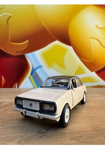 1973 Model Anadol Klasik Nostalji Diecast Araba Beyaz Sesli Işıklı Açılan Kapılar Havalı Korna