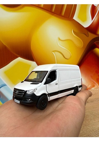 Mercedes-Benz Sprinter Araba Mercedes Diecast Yük Taşıma Arabası Minibüs 12CM Beyaz indirimleri