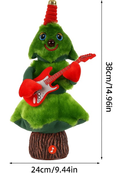 Müzikli Dans Eden Noel Ağacı & Şarkı Söyleyen Yılbaşı Süsü, Hareketli ve USB Şarjlı Dekoratif Oyuncak modelleri