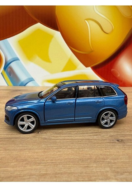 2015 Model Volvo XC90 Jip Araba Diecast Model Oyuncak Araba Volvo XC90 Çekbırak Ön Kapılar Açılır fiyatları
