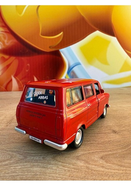 Metal Çiçek Abbas Çek Bırak Kapıları Açılır Metal Araba Kırmızı Renk 13 cm Havalı Korna indirimleri