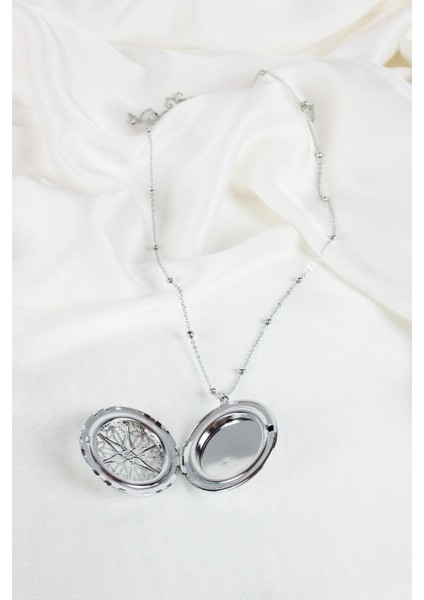 Resim Konabilen Kapaklı Uçlu Kolye