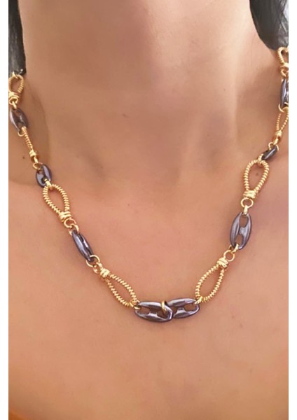 Kontras Renk Tasarım Kolye