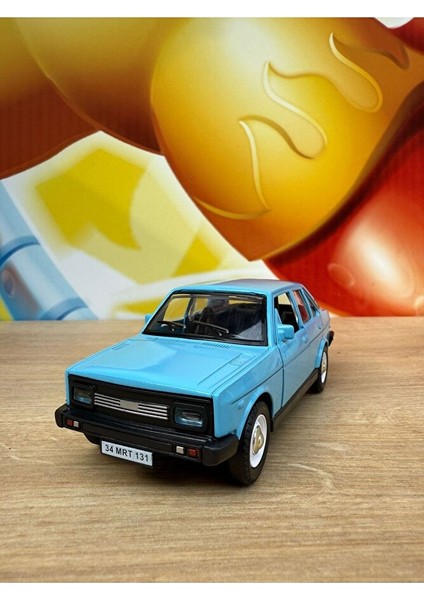 Fiat /tofaş Murat 131 Koleksiyon Metal Araba 12CM Nostaljik Araba Mavi Murat 131 Diecast Model Araba