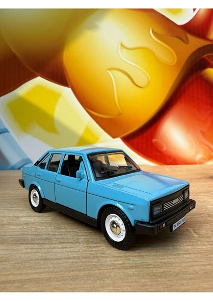 Fiat /tofaş Murat 131 Koleksiyon Metal Araba 12CM Nostaljik Araba Mavi Murat 131 Diecast Model Araba fırsatları