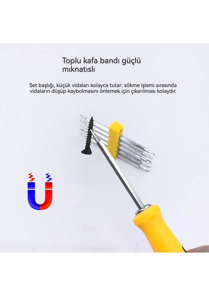 Çok Fonksiyonlu Tornavida Seti Donanım Araçları (Yurt Dışından) fırsatları
